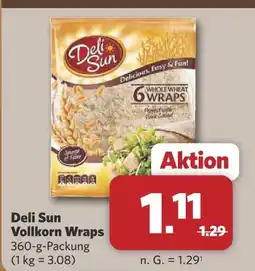 Combi Deli sun vollkorn wraps Angebot