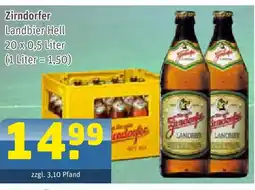 Getränke Arena Zirndorfer landbier hell Angebot
