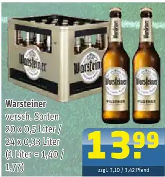 Getränke Arena Warsteiner Angebot