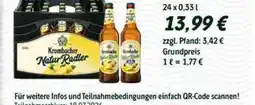 Getränke Arena Krombacher natur radler Angebot