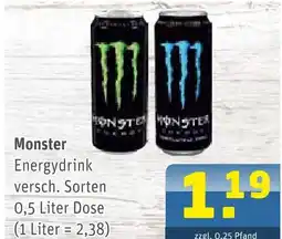 Getränke Arena Monster energydrink Angebot