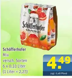 Getränke Arena Schöfferhofer mix Angebot
