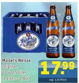 Getränke Arena Maisel's weisse original Angebot