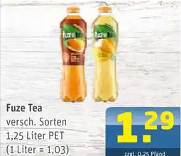 Getränke Arena Fuze tea Angebot