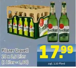 Getränke Arena Pilsner urquell Angebot