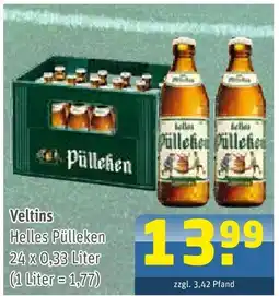 Getränke Arena Veltins helles pülleken Angebot