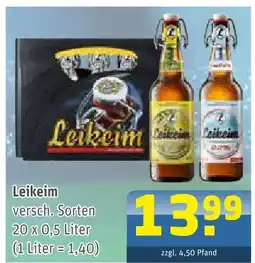 Getränke Arena Leikeim Angebot
