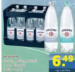 Getränke Arena Gerolsteiner sprudel Angebot