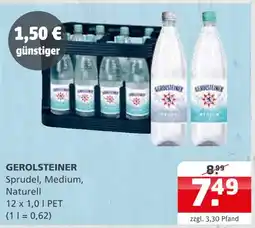 Getränke Quelle Gerolsteiner sprudel, medium, naturell Angebot