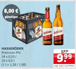 Getränke Quelle Hasseröder premium pils Angebot