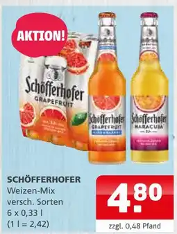 Getränke Quelle Schöfferhofer weizen-mix Angebot