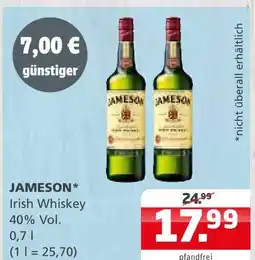 Getränke Quelle Jameson irish whiskey Angebot