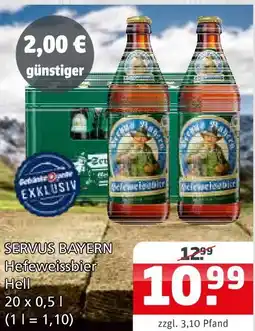 Getränke Quelle Servus bayern hefeweissbier hell Angebot