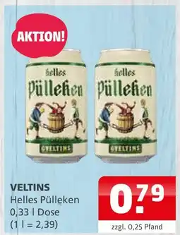 Getränke Quelle Veltins helles pülleken Angebot