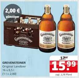 Getränke Quelle Grevensteiner original landbier Angebot