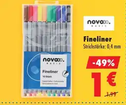 Mäc Geiz Novoo fineliner Angebot