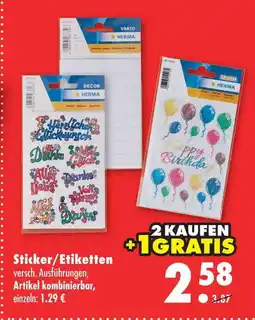 Mäc Geiz Herma sticker/etiketten Angebot