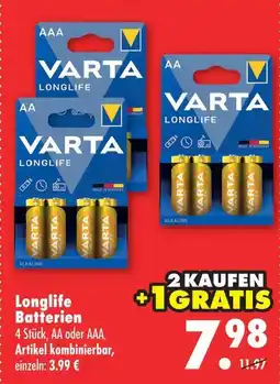 Mäc Geiz Varta longlife Angebot