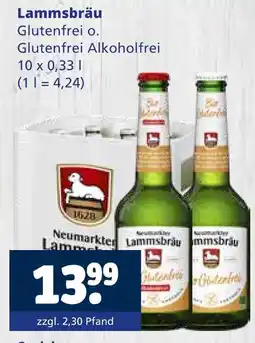 Getränkewelt Lammsbräu glutenfrei oder glutenfrei alkoholfrei Angebot