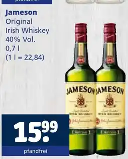Getränkewelt Jameson original irish whiskey Angebot