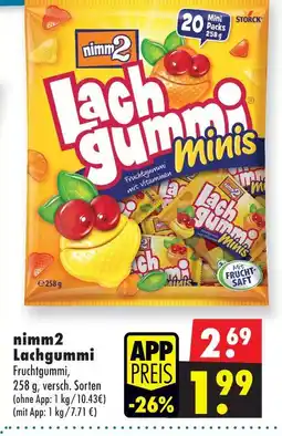 Mäc Geiz Nimm2 lachgummi Angebot