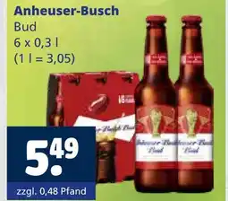 Getränkewelt Anheuser-busch bud Angebot