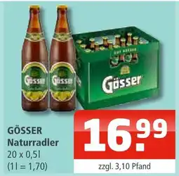 Getränke Oase Gösser naturradler Angebot