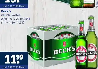 Getränkewelt Beck's Angebot