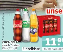 Getränke Oase Coca cola Angebot