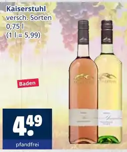 Getränkewelt Kaiserstuhl Angebot
