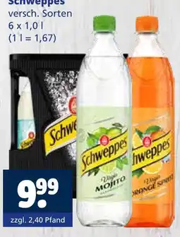 Getränkewelt Schweppes Angebot