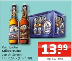 Getränke Oase Kulmbacher mönchshof Angebot