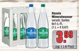 alldrink Hassia mineralwasser Angebot