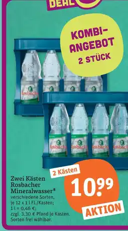 tegut Rosbacher mineralwasser Angebot
