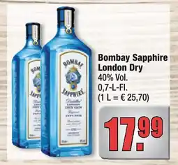alldrink Bombay sapphire london dry Angebot