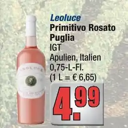 alldrink Leoluce primitivo rosato puglia igt Angebot