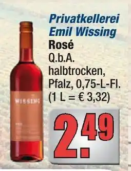 alldrink Emil wissing rosé Angebot