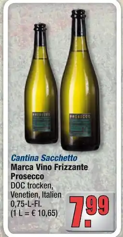 alldrink Cantina sacchetto prosecco Angebot