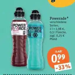 tegut Powerade Angebot