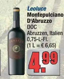 alldrink Leoluce montepulciano d'abruzzo doc Angebot