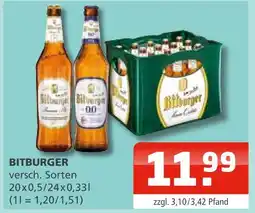 Getränke Oase Bitburger Angebot