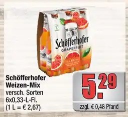 alldrink Schöfferhofer weizen-mix Angebot