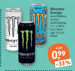 tegut Monster energy Angebot