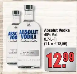 alldrink Absolut vodka Angebot