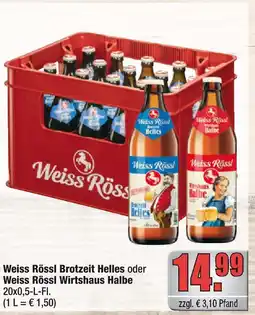 alldrink Weiss rössl brotzeit helles Angebot