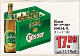 alldrink Gösser naturradler Angebot
