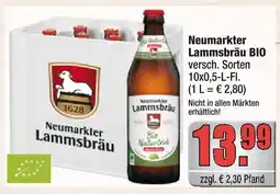 alldrink Neumarkter lammsbräu bio bier Angebot