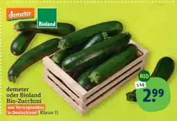 tegut Demeter bio-zucchini Angebot