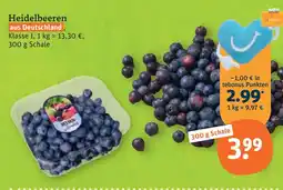 tegut Heidelbeeren Angebot