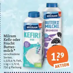 tegut Milram kefir Angebot